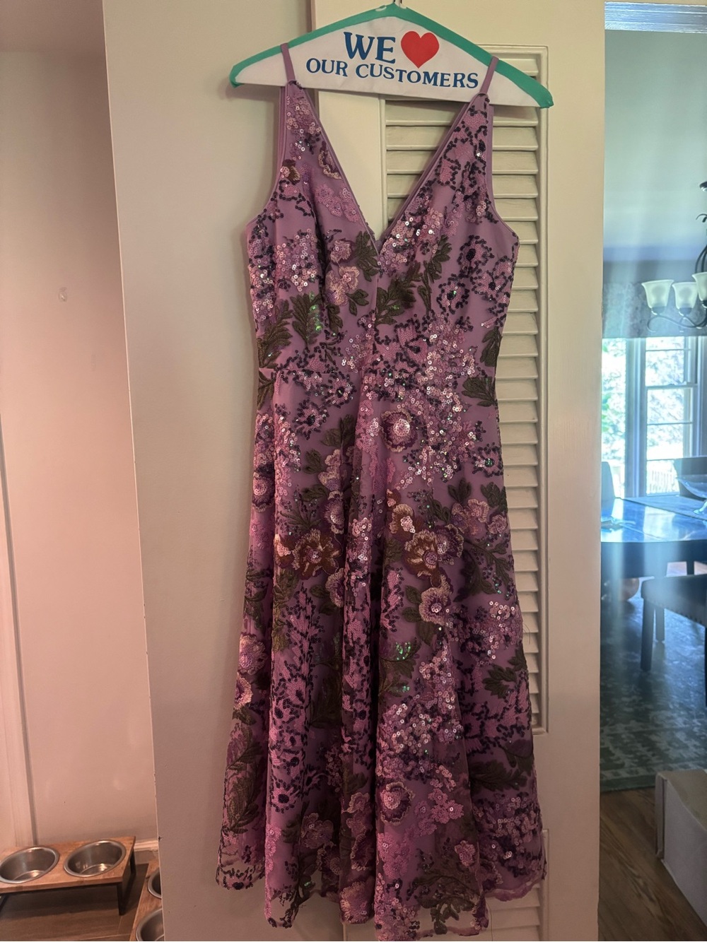 Purple Dress the Population Dress